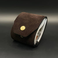 Dark Brown Suede